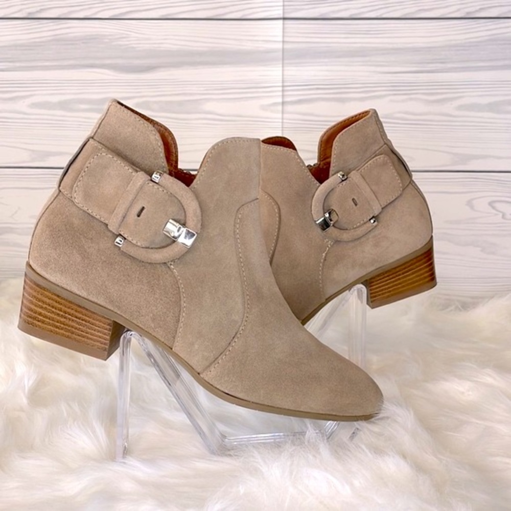 Aquatalia Suede Ankle Bootie